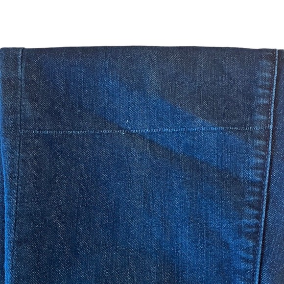 7 For All Mankind Snap Pocket Bootcut Low Rise Denim Jeans Size 28 - Picture 7 of 7
